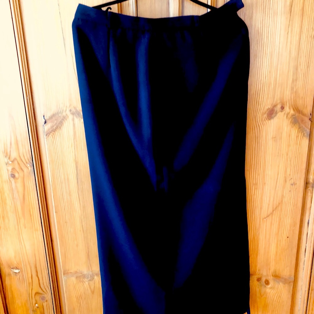 Conrad long purple skirt.